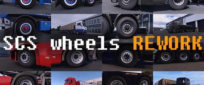 SCS Wheels Rework  Mod Image