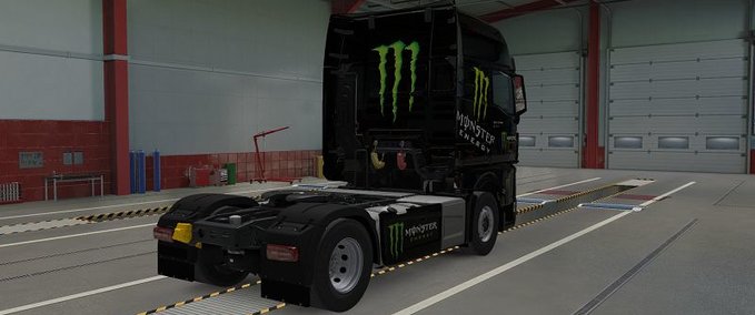 Trucks MAN TGX 2020 Monster Energy Skin Eurotruck Simulator mod