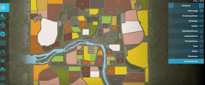 Maps Departement Haut Beyleron 4x Karte Landwirtschafts Simulator mod