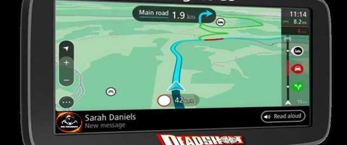 Trucks Navigation Go International - 1.48 Eurotruck Simulator mod