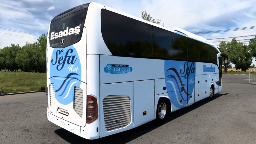 Mercedes Benz Travego 15 SHD Esadaş Turizm Skin thumbnail 2