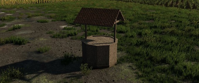 Platzierbare Objekte Brunnen Landwirtschafts Simulator mod