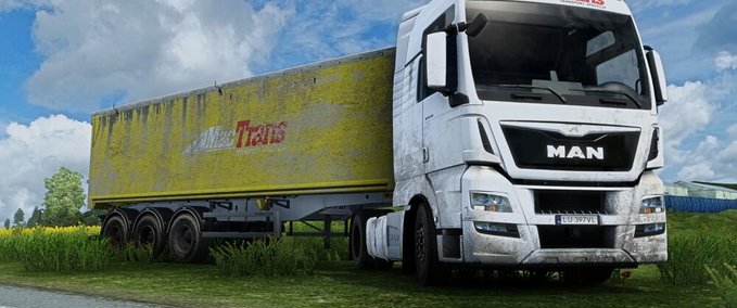 Trucks Gloover’s MAN MacTrans Dirty Skin Eurotruck Simulator mod