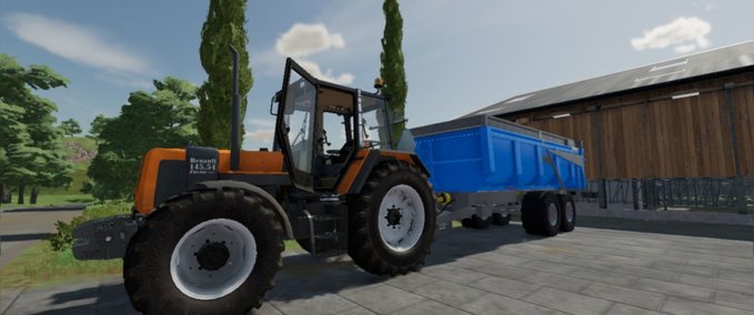Anhänger ROCK ALBI 14T Landwirtschafts Simulator mod