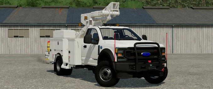 PKWs 2022 Ford F600 Service-Truck Landwirtschafts Simulator mod