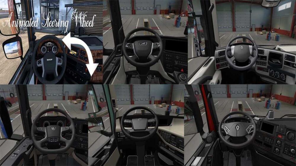 Animated Steering Wheel - Thumbnail 1