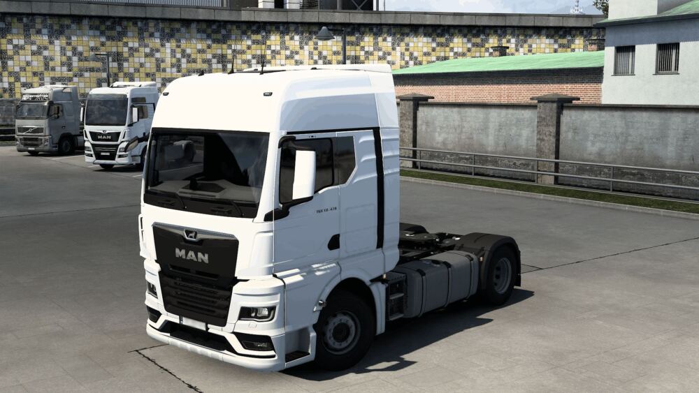 MAN TGX 2020 - Chassis with 1420 liters fuel tank (2x 710 liters) By Teksit  thumbnail 3