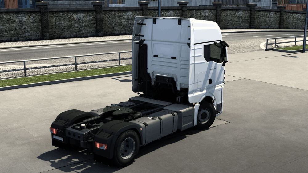 MAN TGX 2020 - Chassis with 1420 liters fuel tank (2x 710 liters) By Teksit  thumbnail 2