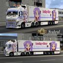 Volvo FH4 Kagami Hiiragi – Lucky Star Combo Skin