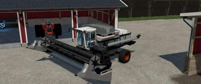 Selbstfahrer Gleaner L/M mit Header Landwirtschafts Simulator mod