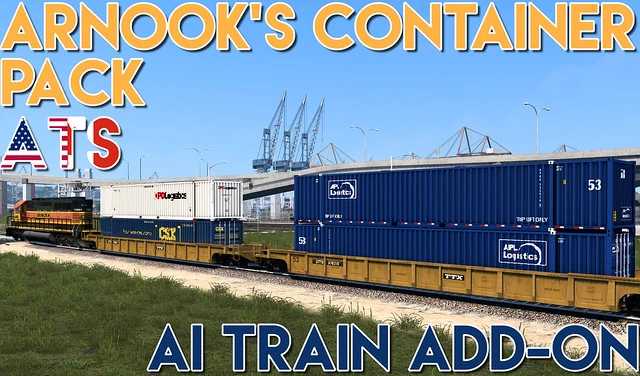 Container Pack by Arnook Train Addon - 1.48 thumbnail 2