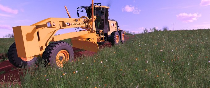 Bagger & Radlader Raupenfahrzeug 12K Landwirtschafts Simulator mod
