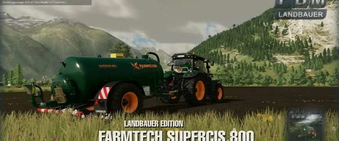 Güllefässer Supercis 800 LE Landwirtschafts Simulator mod