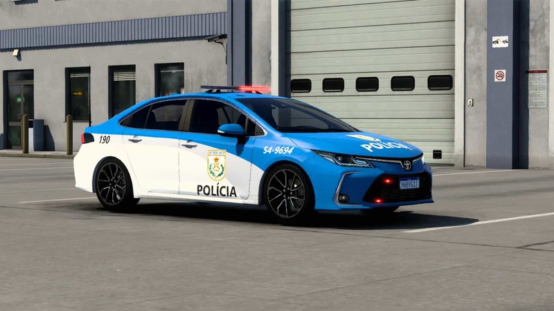 Viatura Toyota Corolla 2020 Para O ETS2