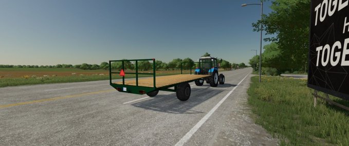 Auflieger Platforma Landwirtschafts Simulator mod