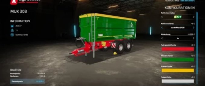 Auflieger Agroliner MUK Pack Landwirtschafts Simulator mod
