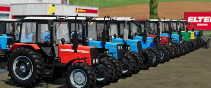 Traktoren MTZ 800/1000 Serie Pack Landwirtschafts Simulator mod