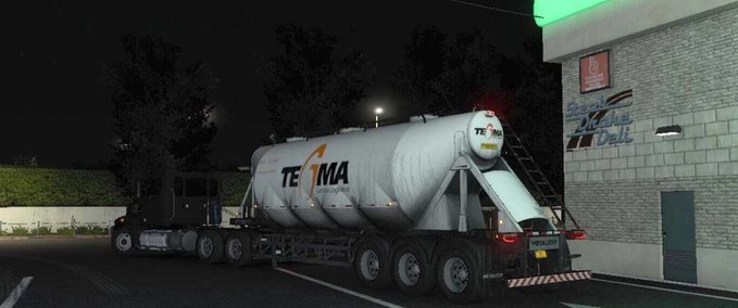 Trailer Metalesp Silocar 3 Axled 6×2 35m³ Trailer - 1.48 American Truck Simulator mod
