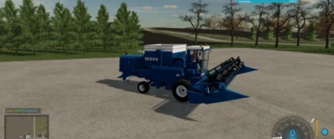 Bagger & Radlader Ford 642 Mähdrescher Landwirtschafts Simulator mod