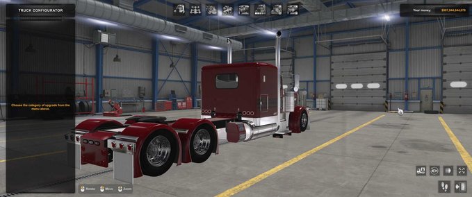 Skins Pinga 308 Red Skin  American Truck Simulator mod
