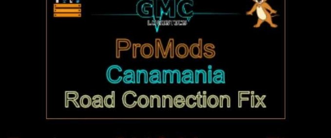 Mods ProMods Canada-CanaMania Road Connection Fix  American Truck Simulator mod