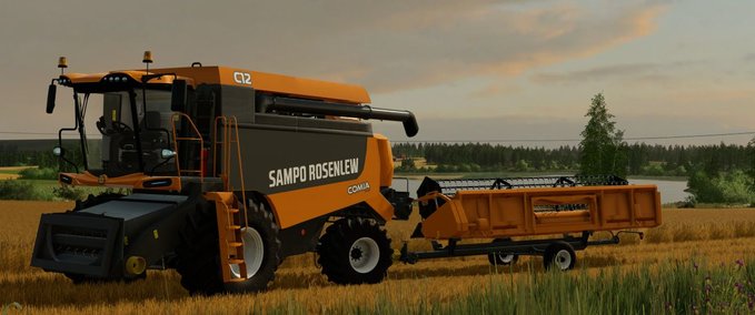 Selbstfahrer Sampo Rosenlew Comia C12 Landwirtschafts Simulator mod