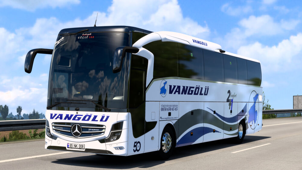 Mercedes-Benz New Travego 16 SHD – Vangölü Turizm 2023 Skin thumbnail 2