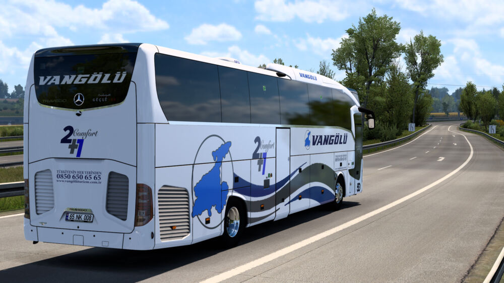 Mercedes-Benz New Travego 16 SHD – Vangölü Turizm 2023 Skin