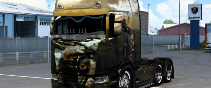 Trucks Death Race Skin Eurotruck Simulator mod