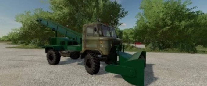 LKWs GAZ 66 Universal-Lader Landwirtschafts Simulator mod