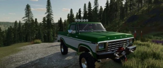 PKWs Ford Bronco Custom 1978 Landwirtschafts Simulator mod