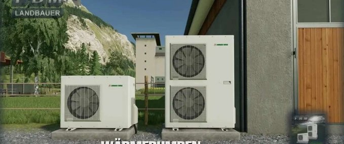 Placeable Objects Landbauer Heat Pump Farming Simulator mod