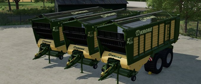 Ladewagen Krone ZX Pack Landwirtschafts Simulator mod