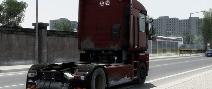 Trucks Renault Magnum by Knox Paintable Skin Eurotruck Simulator mod