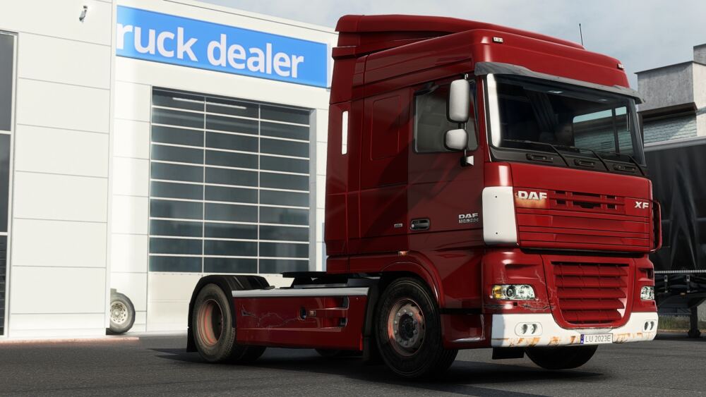 DAF XF 105 by vad&k used Dirty and Clean Skin thumbnail 2