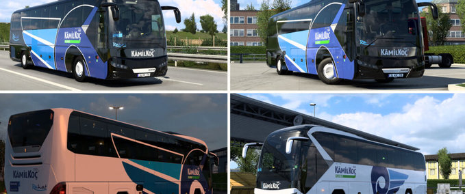 Trucks Neoplan Tourliner 13M – KamilKoç&FlixBus Skin Paketi Eurotruck Simulator mod