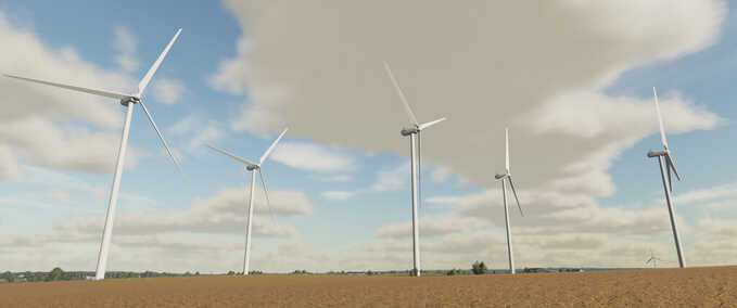 Fabriken Windkraftanlagen-Paket Landwirtschafts Simulator mod