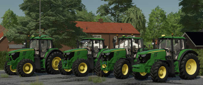 Traktoren John Deere 6170M Landwirtschafts Simulator mod