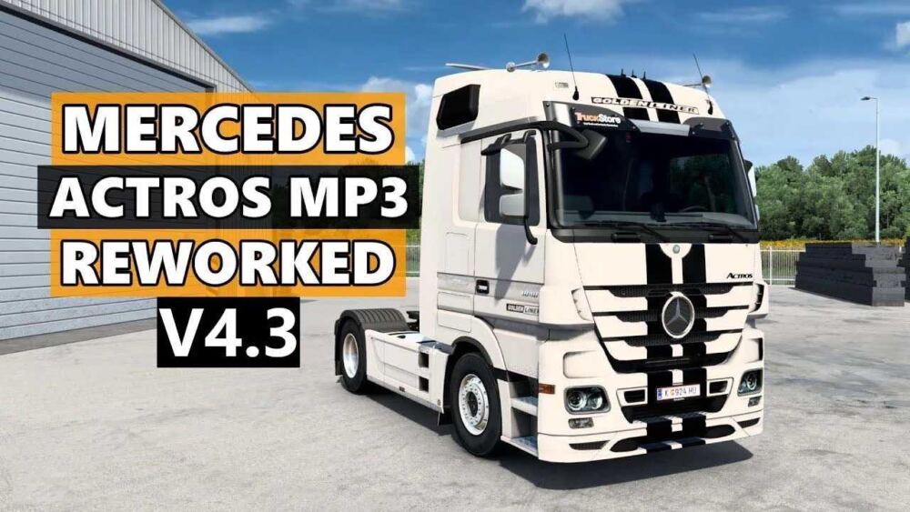 Mercedes Actros MP3 Reworked v1.7 by Schumi (1.30.x) - Thumbnail 1