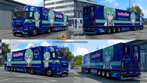 MAN TGX 2020 Minami Iwasaki – Lucky Star Combo Skin