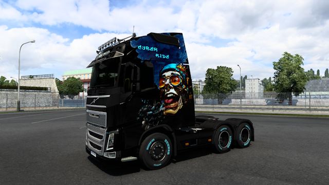 Volvo FH GlobeTrotter XL Cyber Ride Skin thumbnail 3