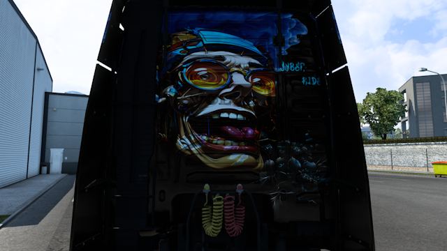 Volvo FH GlobeTrotter XL Cyber Ride Skin thumbnail 2