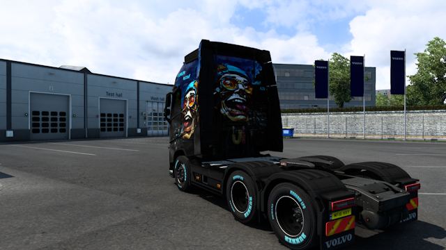 Volvo FH GlobeTrotter XL Cyber Ride Skin