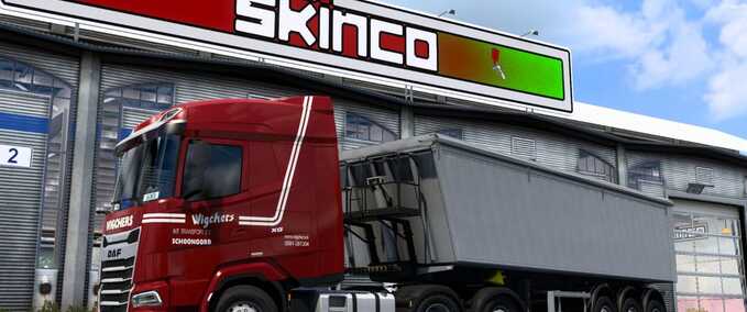 Trucks DAF XG (JASPER/SCS) WIGCHERS Schoonoord  Eurotruck Simulator mod