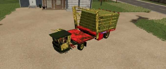 Ballentransport New Holland Stackcruiser 102 Realistische Kapazität Landwirtschafts Simulator mod