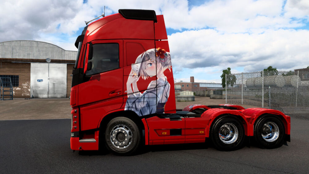 VOLVO FH ANIME GIRL SKIN 