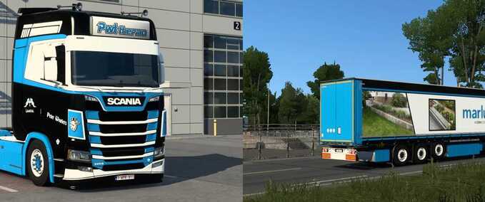 Trailer PWT Thermo Paint Eurotruck Simulator mod