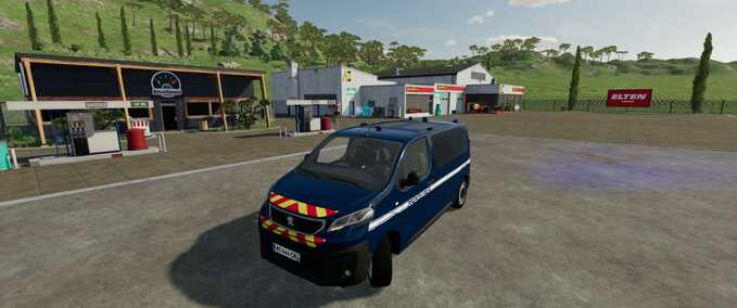 PKWs Peugeot Expert Polizei Landwirtschafts Simulator mod