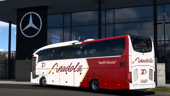 Mercedes Travego 16 SHD Anadolu Ulasim Kaplaması Skin thumbnail 2