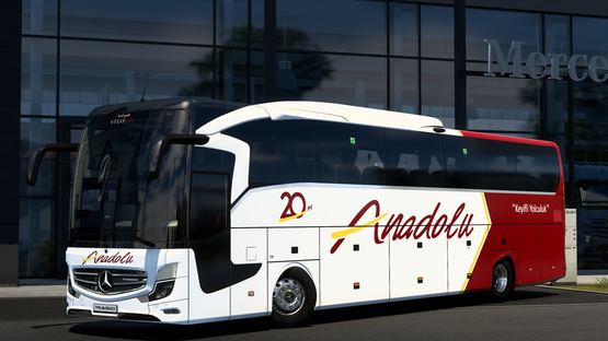 Mercedes Travego 16 SHD Anadolu Ulasim Kaplaması Skin